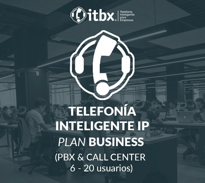 Plan Business PBX (6-20 usuarios)