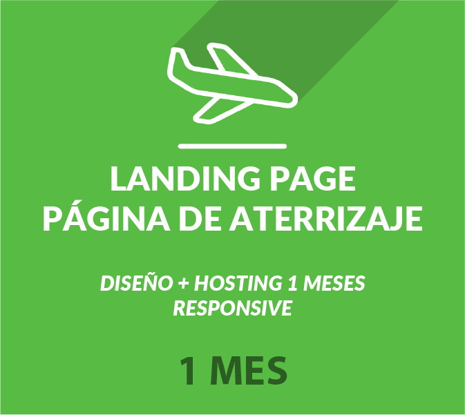 Landing Page / 1 mes